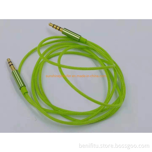 Aux Cable Car Audio Cable 3.5mm 4-Poles Cable